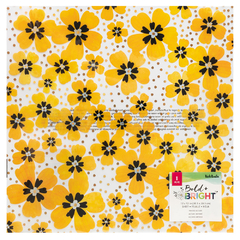 Imagem do Vicky Boutin Design - Coleção Bold Bright - Kit 24 Papéis para Scrapbook + Bolsa Plástica