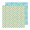 Pebbles - Coleção Cool Boy - Papel para Scrapbook - Rainbows 34027624