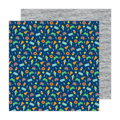 Pebbles - Coleção Cool Boy - Papel para Scrapbook - Fun And Games 34027625