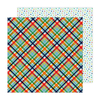 Pebbles - Coleção Cool Boy - Papel para Scrapbook - Plaid 34027629