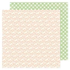 American Crafts - Coleção Hello Little Girl - Papel para Scrapbook - Flower Buds 34030034