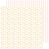 American Crafts - Coleção Hello Little Girl - Papel para Scrapbook - Twinkle 34030037