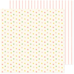 American Crafts - Coleção Hello Little Girl - Papel para Scrapbook - Twinkle 34030037