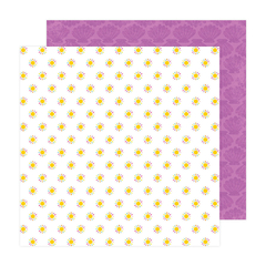 Pebbles - Coleção Fun In The Sun - Papel para Scrapbook - Sunny Shells 34030642