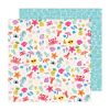 Pebbles - Coleção Fun In The Sun - Papel para Scrapbook - Beach Days 34030645