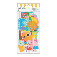 Pebbles - Coleção Fun in The Sun - Die cuts - comprar online