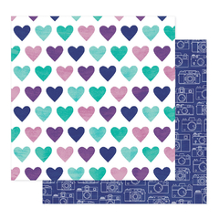 Shimelle Laine Design - Coleção Reasons To Smile - Papel para scrapbook - Keep laughing 34031596