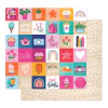 Shimelle Laine Design - Coleção Reasons To Smile - Papel para scrapbook - Remember details 34031616