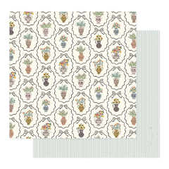Maggie Holmes Design - Coleção Forever Fields - Papel para Scrapbook - Centerpiece 34031645