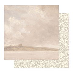 Maggie Holmes Design - Coleção Forever Fields - Papel para Scrapbook - Silver Linings 34031654