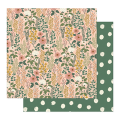 Maggie Holmes Design - Coleção Forever Fields - Papel para Scrapbook - Serene 34031659
