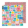 Paige Evans Design - Coleção Adventurous - Papel para Scrapbook - Papel 3 34031856