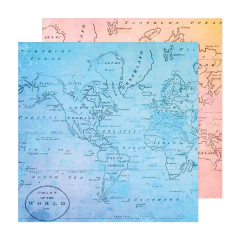Paige Evan Design - Coleção Adventurous - Kit 23 Papéis para Scrapbook + Bolsa Plástica - loja online