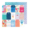 Paige Evans Design - Coleção Adventurous - Papel para Scrapbook - Papel 5 34031858