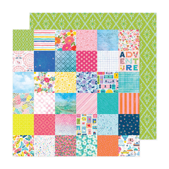 Paige Evans Design - Coleção Adventurous - Papel para Scrapbook - Papel 18 34031871
