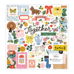 Maggie Holmes Design - Coleção Pretty Picnic - Adesivos foam - comprar online