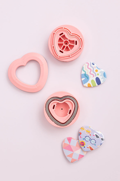 We R Makers - Button Press - Matriz para Bottons Insert Coração - comprar online