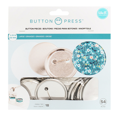 We R Makers - Button Press - Refil Bottons Redondos Grandes 18 un