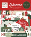 Carta Bella - Coleção Christmas Village - Die cuts Ephemera - comprar online
