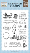 Echo Park Paper - Coleção Winnie the Pooh - Carimbos Pooh and Friends