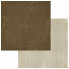 Imagem do 49 and Market - Coleção Wanderlust Explorer - Kit 8 Papéis dupla face básicos para Scrapbook