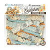 49 and Market - Coleção Wanderlust Explorer - Die cuts Chipboards - comprar online