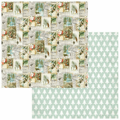 Imagem do 49 and Market - Coleção Evergreen Season - Kit 10 Papéis para Scrapbook 30x30 cm (12x12 polegadas)