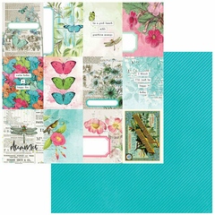 49 and Market - Coleção Kaleidoscope - Kit 10 Papéis para Scrapbook 30x30 cm (12x12 polegadas) - Scrapbook Life - Materiais para Scrapbook