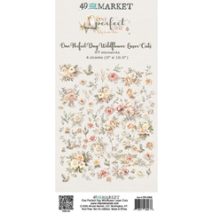 49 and Market - Coleção One Perfect Day - Die cuts Laser Cut Wildflowers - comprar online
