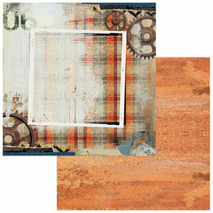 49 and Market - Coleção Rust and Revs 2.0 - Kit 8 Papéis dupla face para Scrapbook na internet
