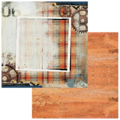 49 and Market - Coleção Rust and Revs 2.0 - Kit 8 Papéis dupla face para Scrapbook na internet