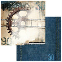 49 and Market - Coleção Rust and Revs 2.0 - Kit 8 Papéis dupla face para Scrapbook - comprar online