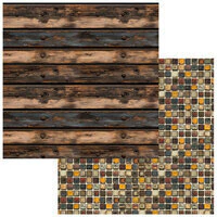 49 and Market - Coleção Rust and Revs 2.0 - Kit 8 Papéis dupla face para Scrapbook - Scrapbook Life - Materiais para Scrapbook