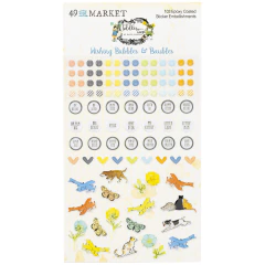 49 and Market - Coleção Toddler Time - Adesivos puffy Wishing Bubble - comprar online