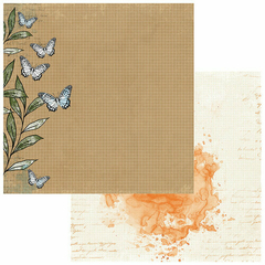 Vicky Boutin Design - Coleção The Flower Emporium - Kit 10 Papéis dupla face para Scrapbook