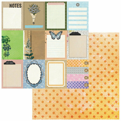 Vicky Boutin Design - Coleção The Flower Emporium - Kit 10 Papéis dupla face para Scrapbook na internet