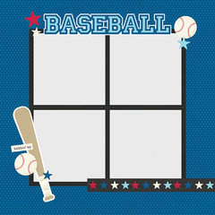 Simple Stories - Coleção Baseball - Die cuts Page Pieces - loja online