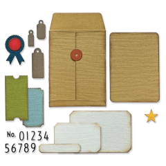 Sizzix - Facas de Corte - Thinlits Die - Tim Holtz - Collector - comprar online