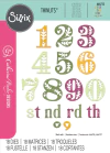 Sizzix - Facas de Corte - Thinlits Die - Catherine Pooler - Folk Numbers