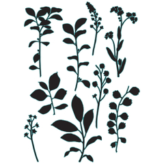 Sizzix + 49 and Market - Facas de Corte Fine Stems 02 na internet