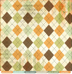 Carina Sartor Design - Coleção Sintonia - Papel dupla face SIN04 - Scrapbook Life - Materiais para Scrapbook