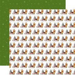 Echo Park - Coleção Winnie The Pooh Christmas - Kit 12 Papéis para Scrapbook + Adesivos - comprar online