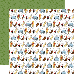 Echo Park - Coleção Winnie The Pooh Christmas - Kit 12 Papéis para Scrapbook + Adesivos - loja online