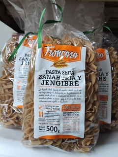 Fideos zanahoria y jengibre