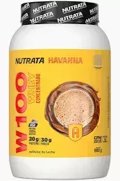 W100 DOCE DE LEITE HAVANNA 900G- NUTRATA
