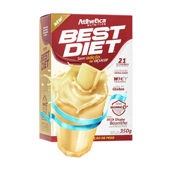 MILK SHAKE BEST DIET BAUNILHA 350G - ATLHETICA