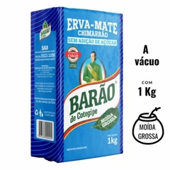 ERVA MATE CHIMARRÃO MOIDA GROSSA 1KG-BARÃO