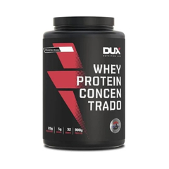 WHEY PROTEIN CONCENTRADO CHOCOLATE BRANCO 900G - DUX NUTRITION