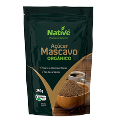 AÇÚCAR MASCAVO ORGÂNICO 250G - NATIVE