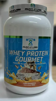 WHEY PROTEIN CONCENTRADO BANOFEE 900G- MUSCLE LABS